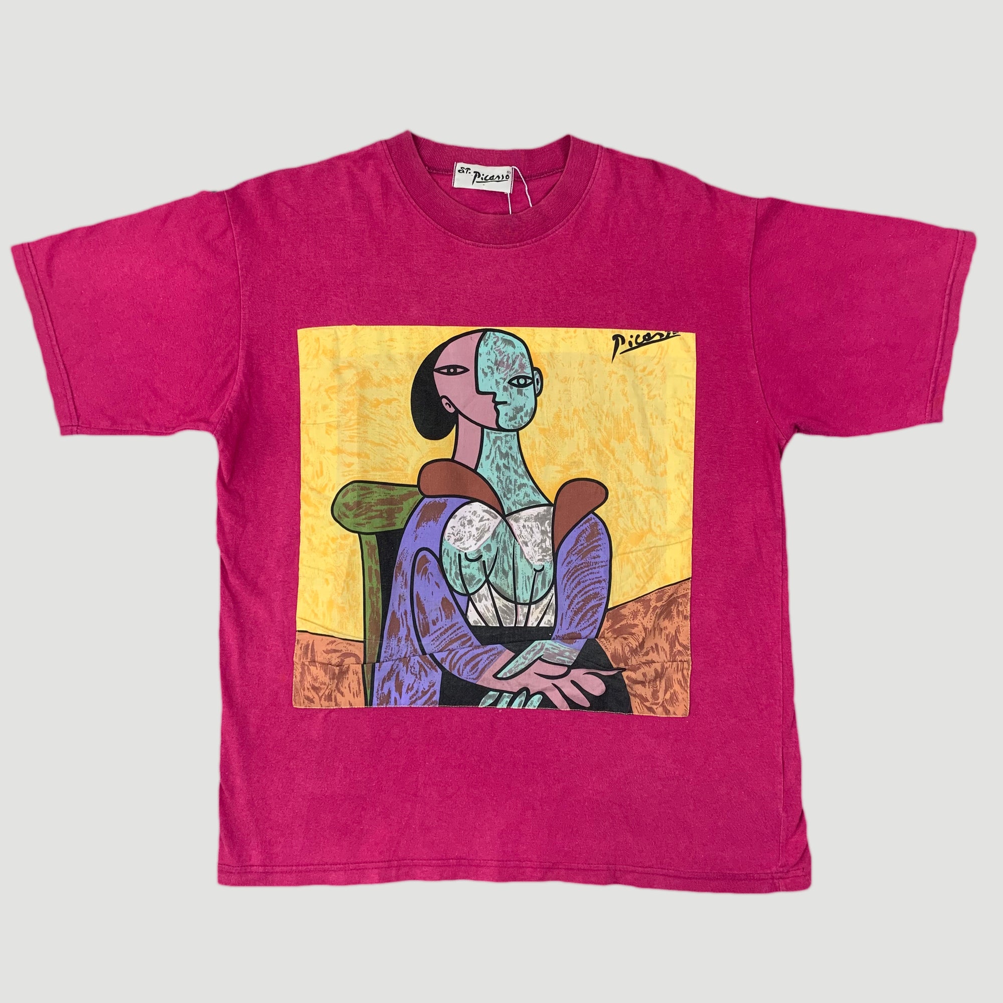 Late 90's Picasso 'Woman in Chair' T-Shirt