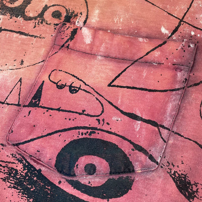 90's Home Made Screen Printed Art T-Shirt