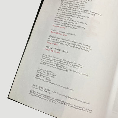 2010 Genesis P-Orridge 'Thee Psychick Bible'