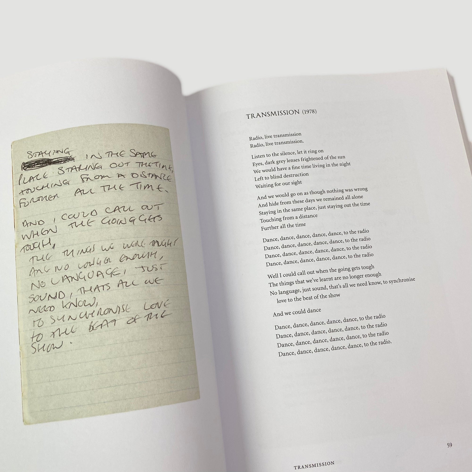 2014 Ian Curtis 'So This Is Permanence' UK 1st Edition