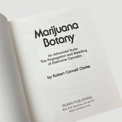 1981 Robert Connell Clarke 'Marijuana Botany'