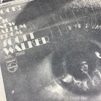 1968 NME Scott Walker 'Scott 3' Cover Issue