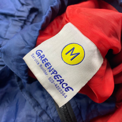 90's Greenpeace Hooded Windbreaker