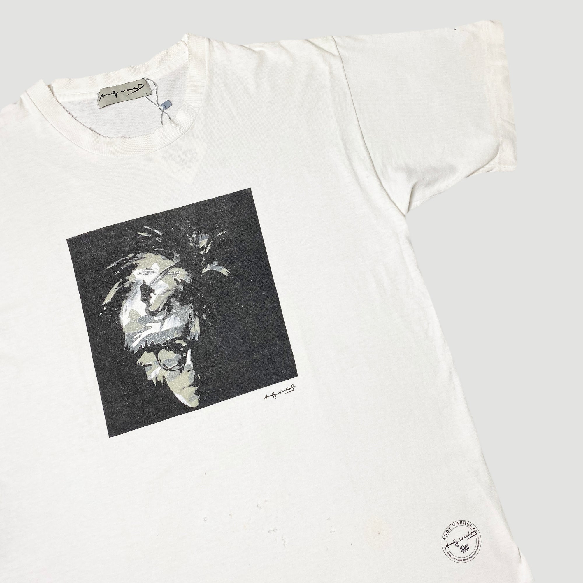 Mid 90's Andy Warhol Foundation Self Portrait T-Shirt