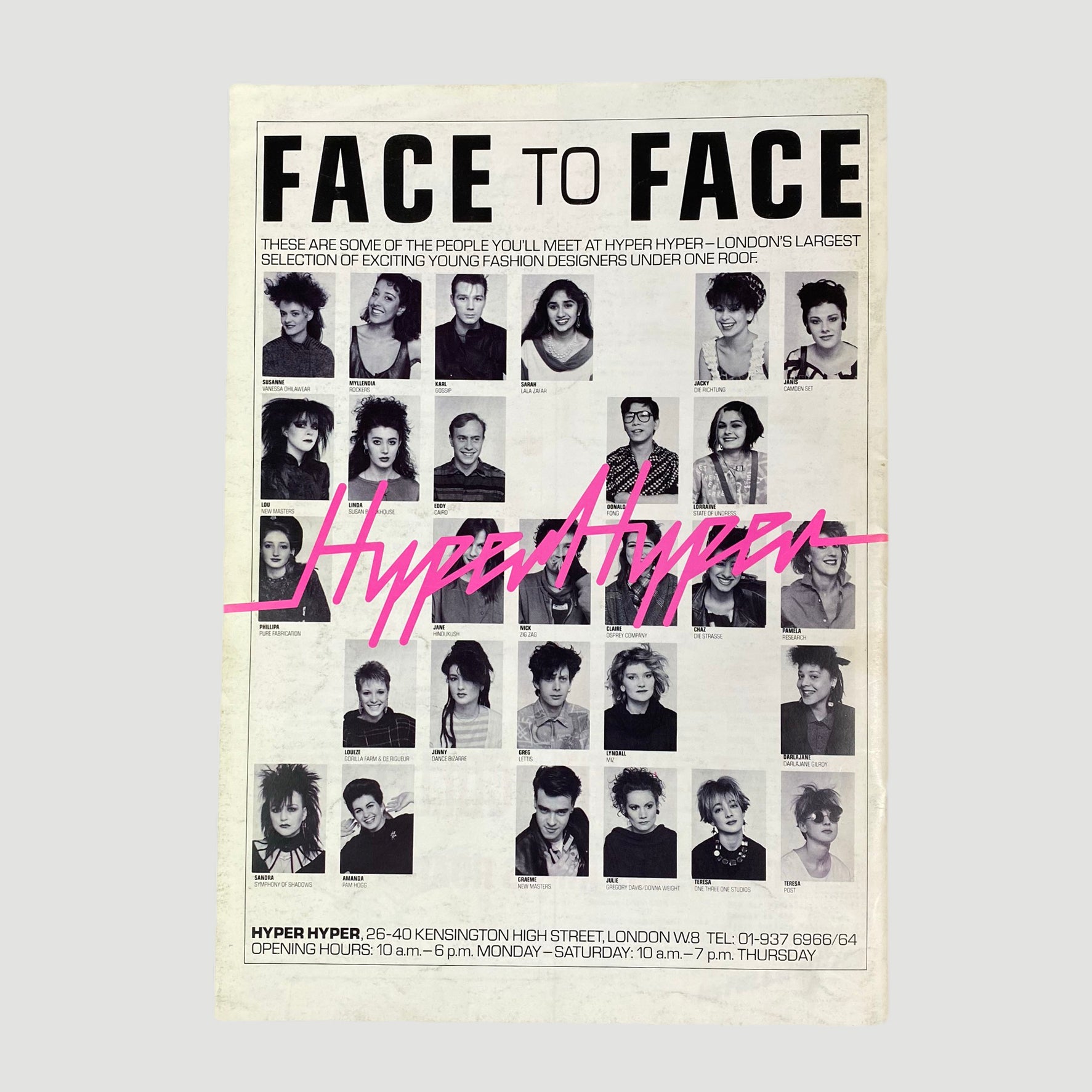 1984 i-D Magazine Madonna Issue