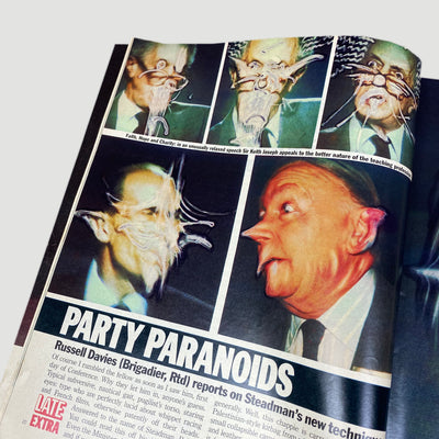 1985 Observer Ralph Steadman Issue