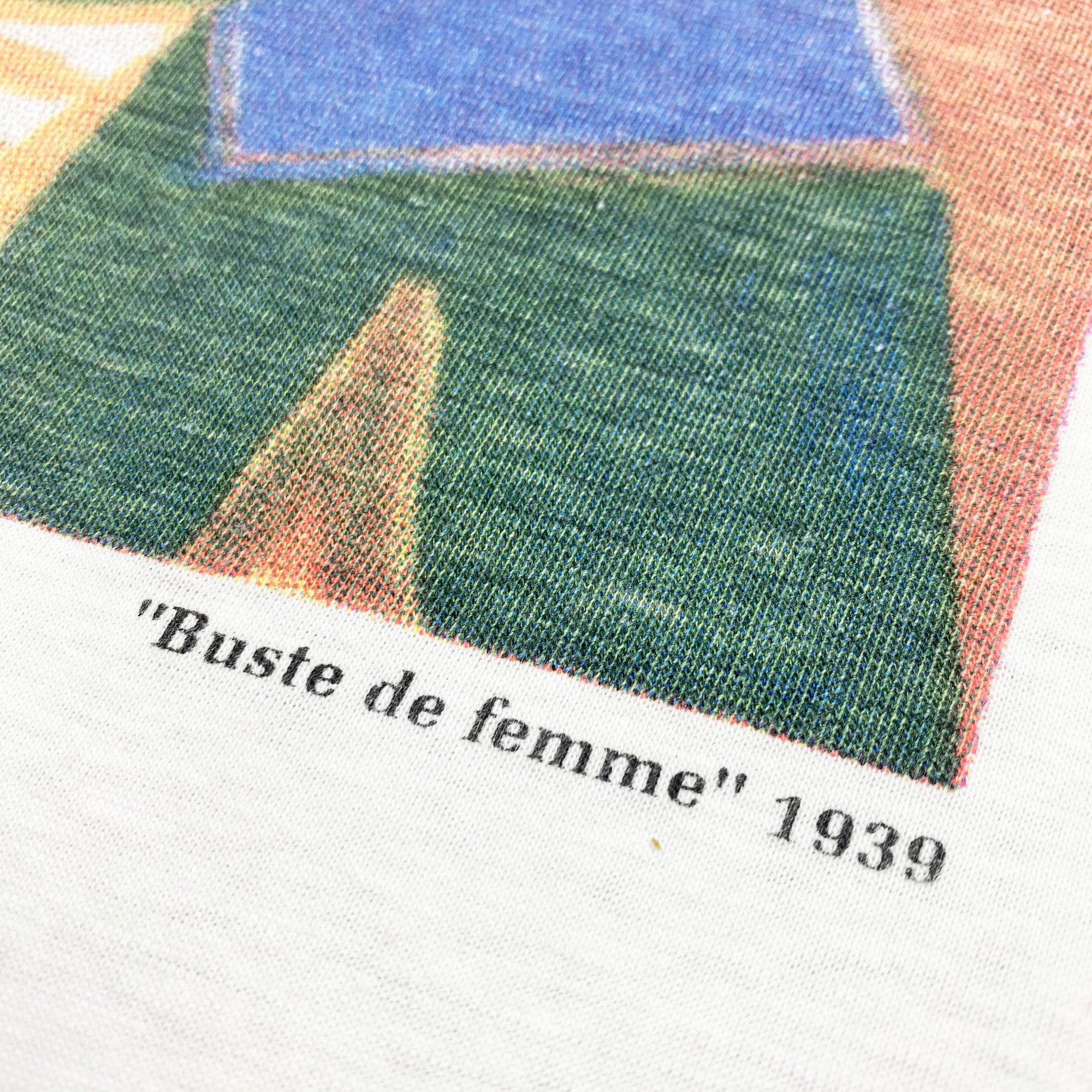 1994 Pablo Picasso 'Buste De Femme' T-Shirt