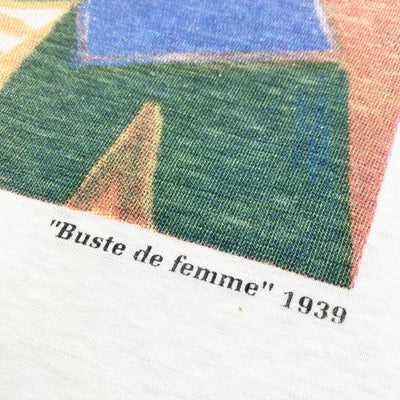 1994 Pablo Picasso 'Buste De Femme' T-Shirt