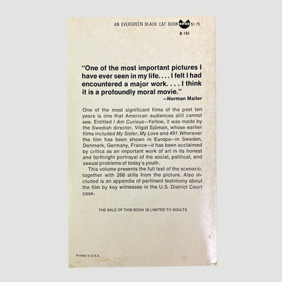 1968 I Am Curious (Yellow) Novelisation