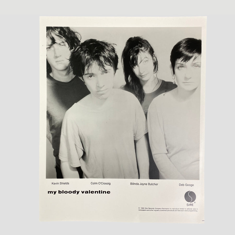 1990 My Bloody Valentine Sire Records Press Photo