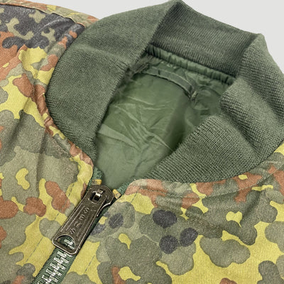 90's German Army MA1 Reversible Bomber Jacket