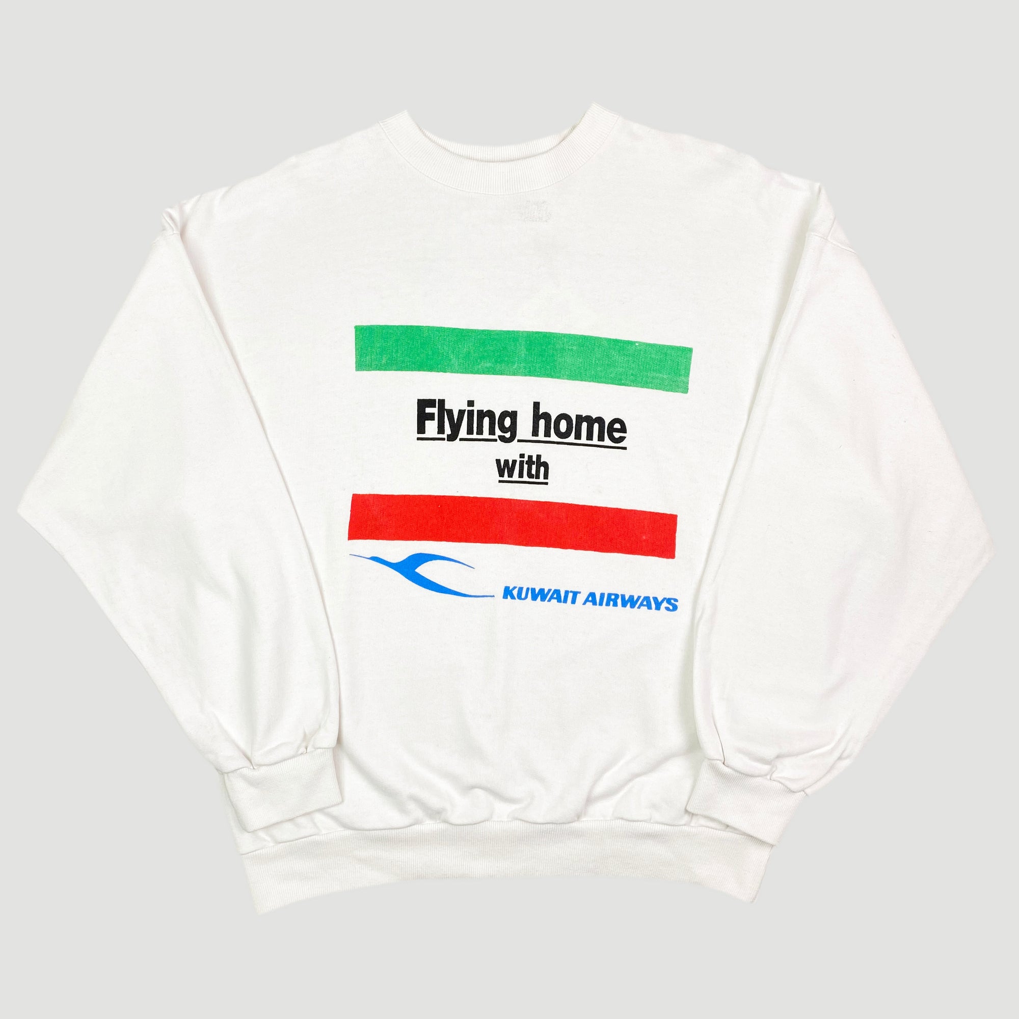 90's Kuwait Airways Logo Sweatshirt