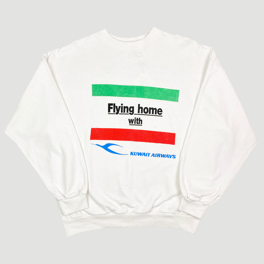 90's Kuwait Airways Logo Sweatshirt