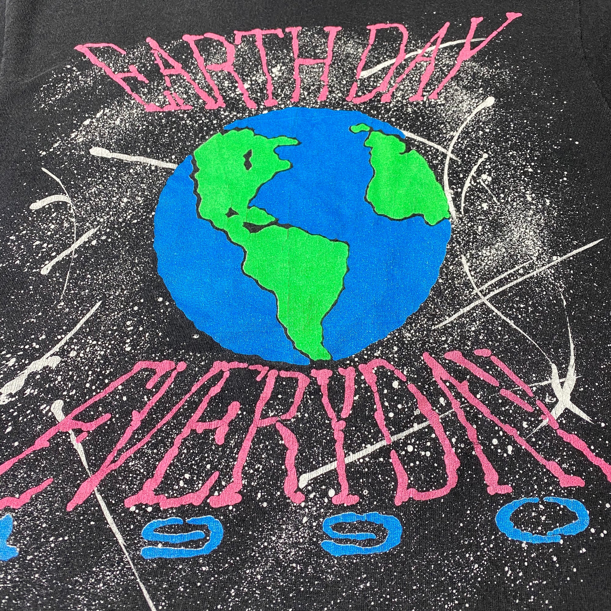 1990 Earth Day Every Day T-Shirt