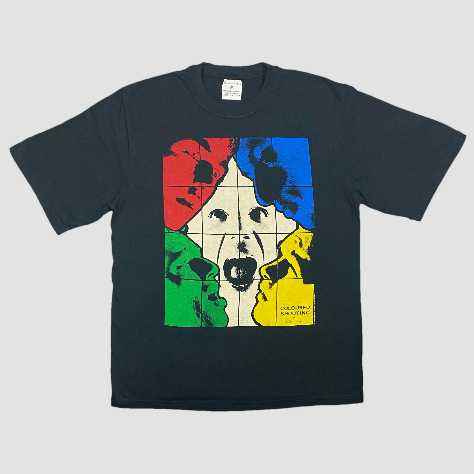 1999 Gilbert & George 'Coloured Shouting' T-Shirt (Boxed)