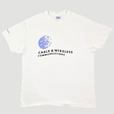 Early 90's Cable & Wireless Communications T-Shirt