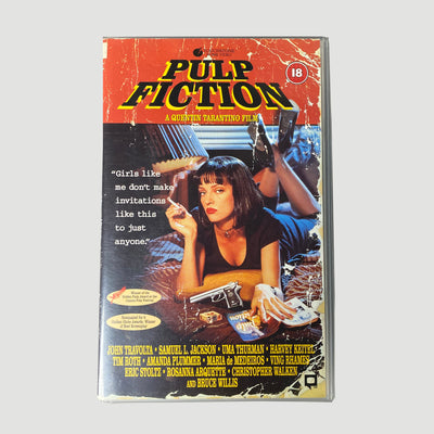 1995 Pulp Fuction Ex-Rental VHS