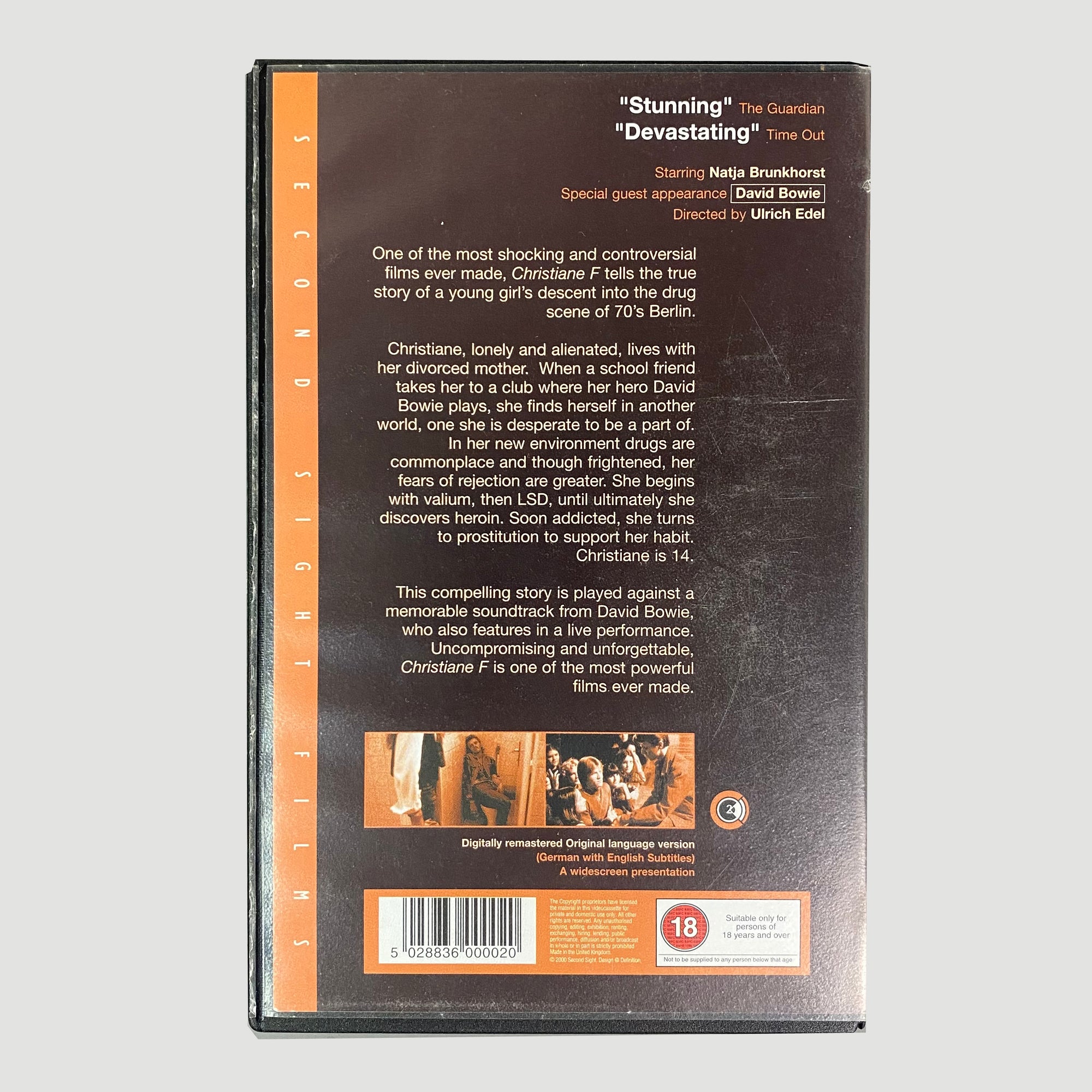 2000 'Christiane F.' Ex-Rental VHS