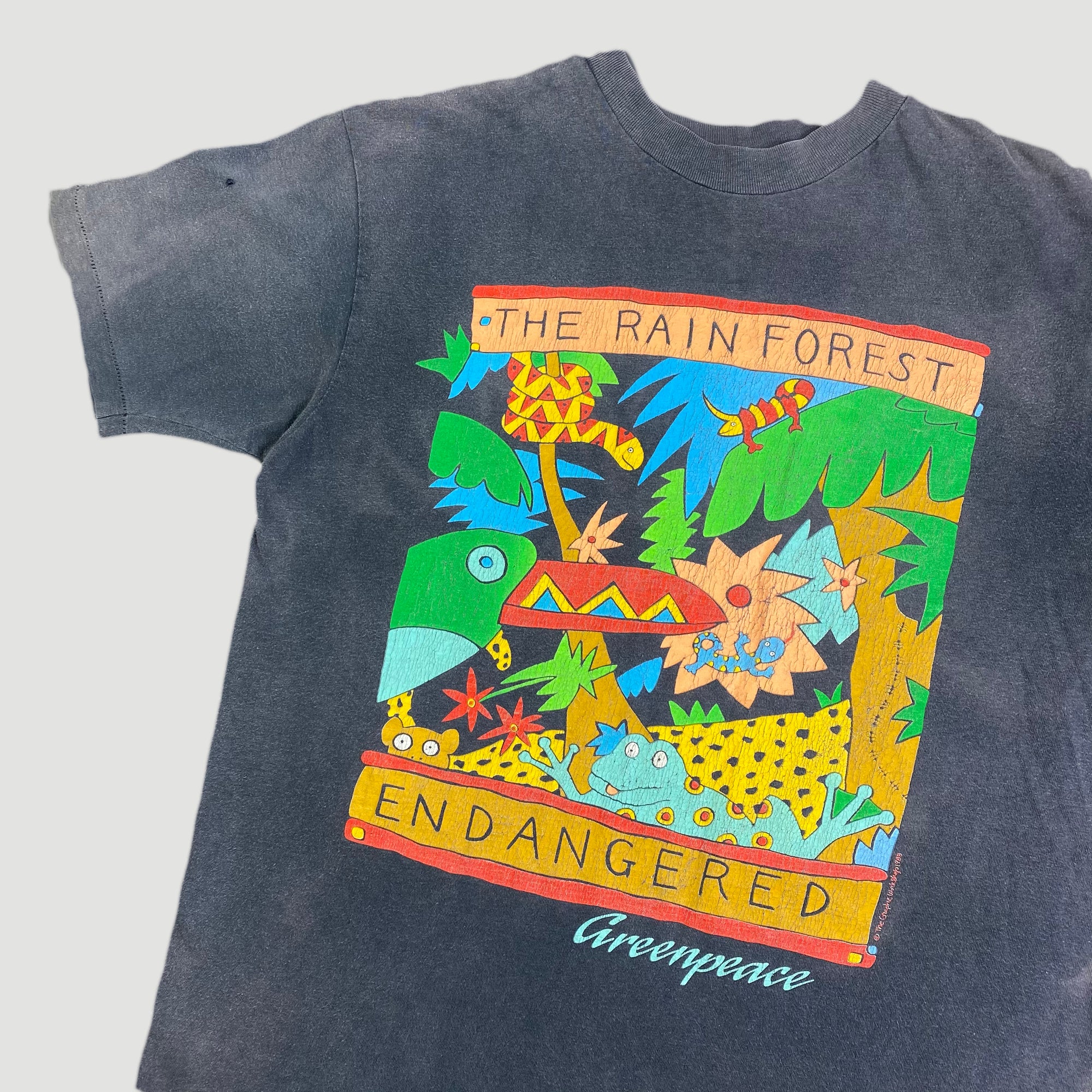 1988 Greenpeace 'Rainforest' T-Shirt