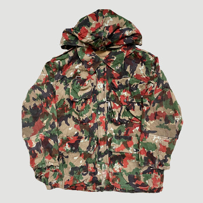 80's Swiss Army Smock Jacket + Bag