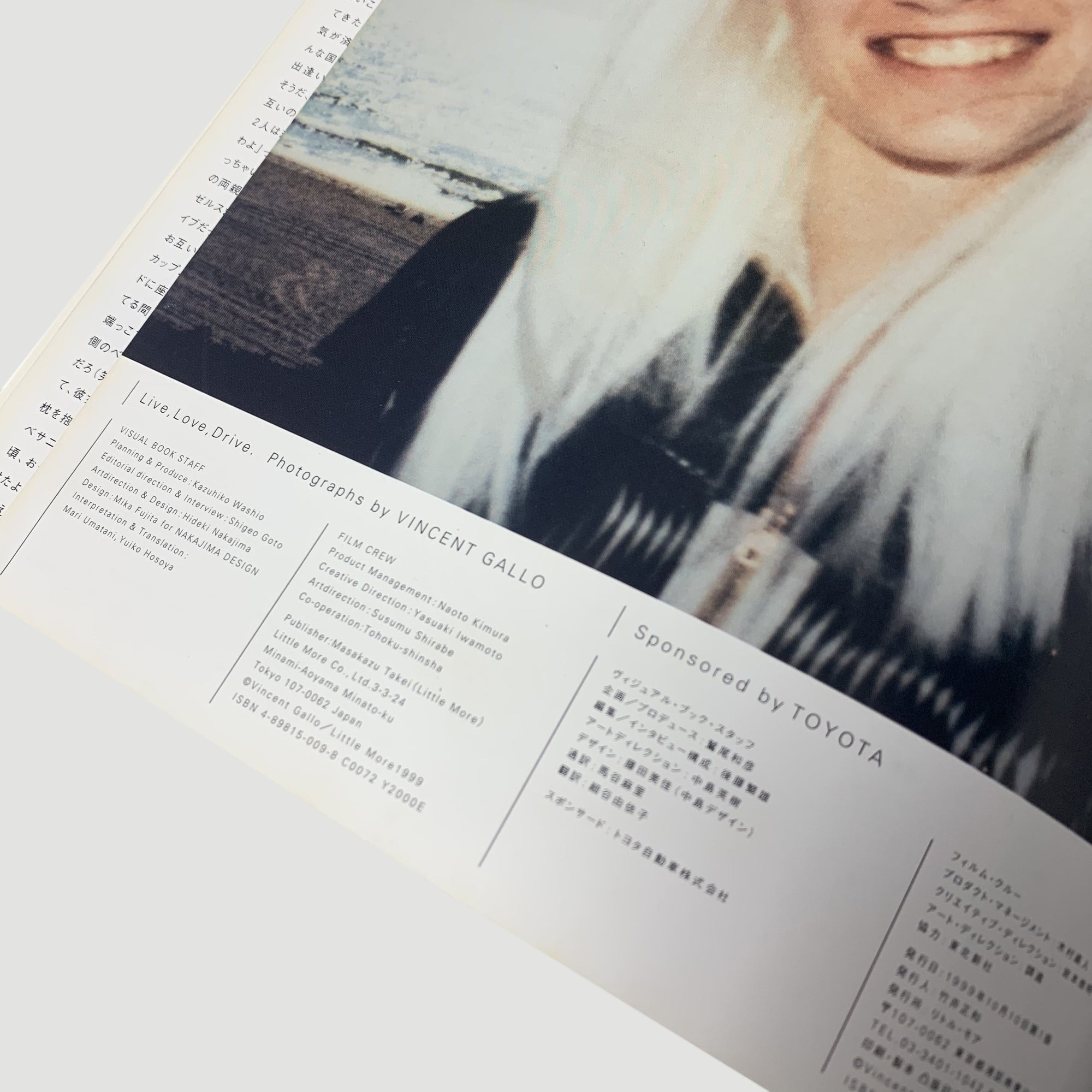 2000 Vincent Gallo 'Live,Love,Drive'