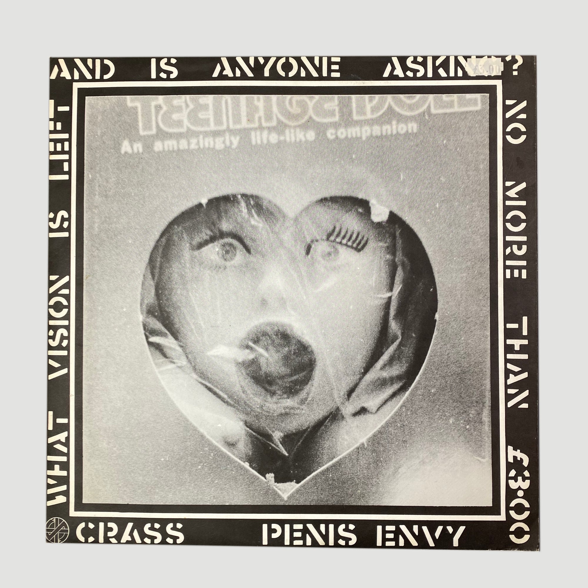1981 Crass 'Penis Envy' LP