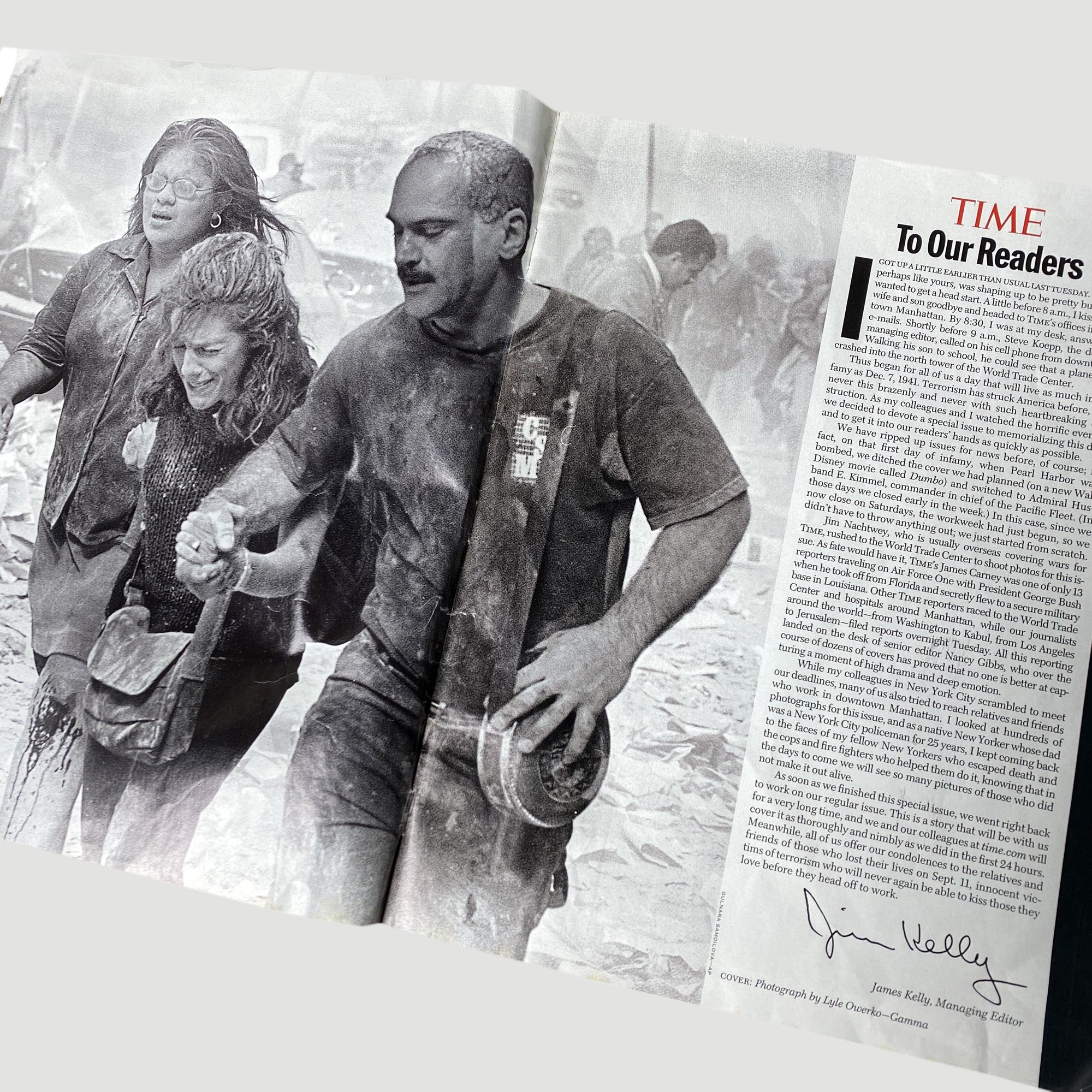 2001 TIME Magazine September 11 Special Issue