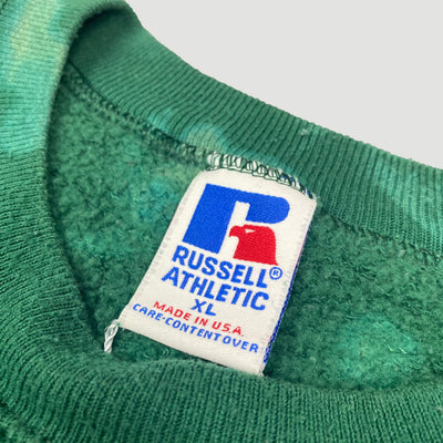90's Bleached Teal Basic Sweatshirt
