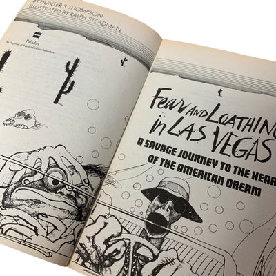 1998 Hunter S. Thompson 'Fear and Loathing in Las Vegas' Paperback