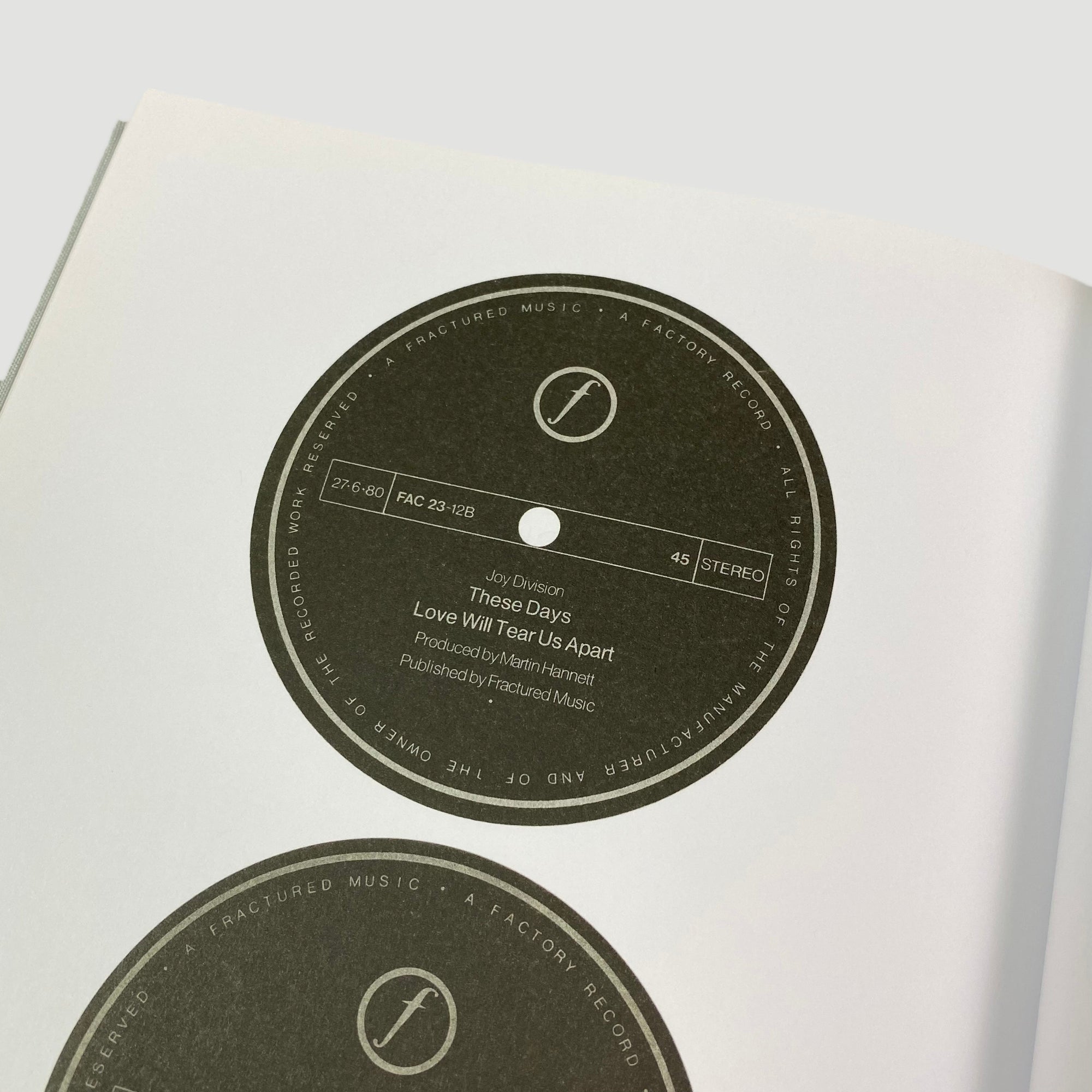 2014 Ian Curtis 'So This Is Permanence' UK 1st Edition