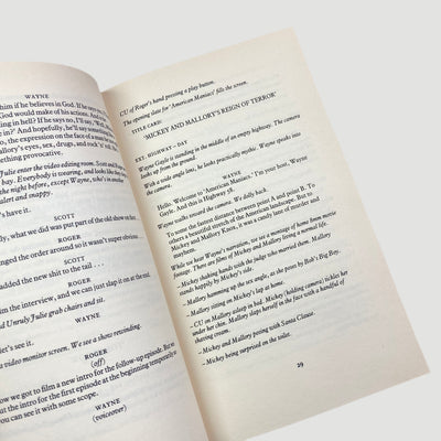 1995 Natural Born Killers Screenplay