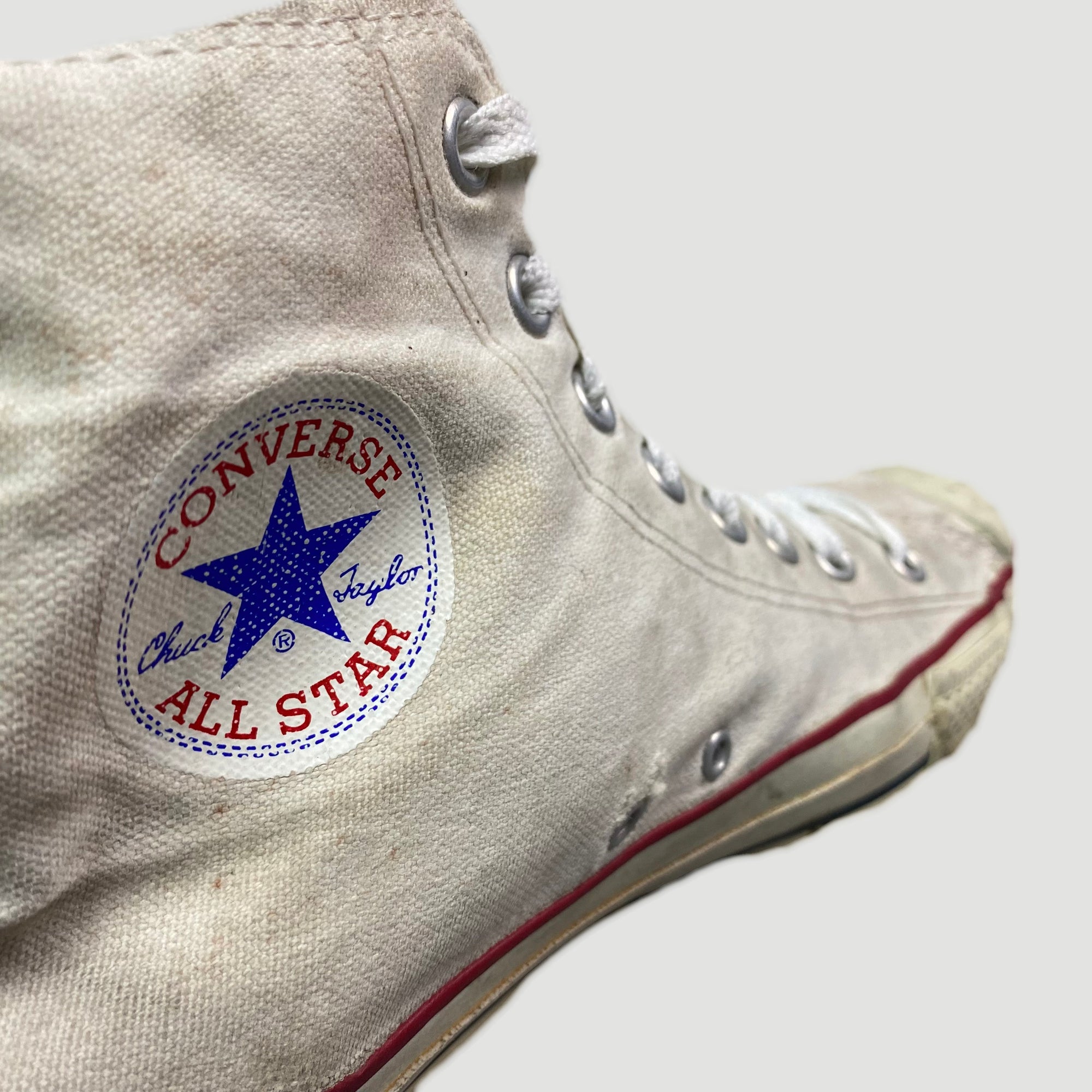 80' s Converse Chuck Taylor All Star High Top Sneakers