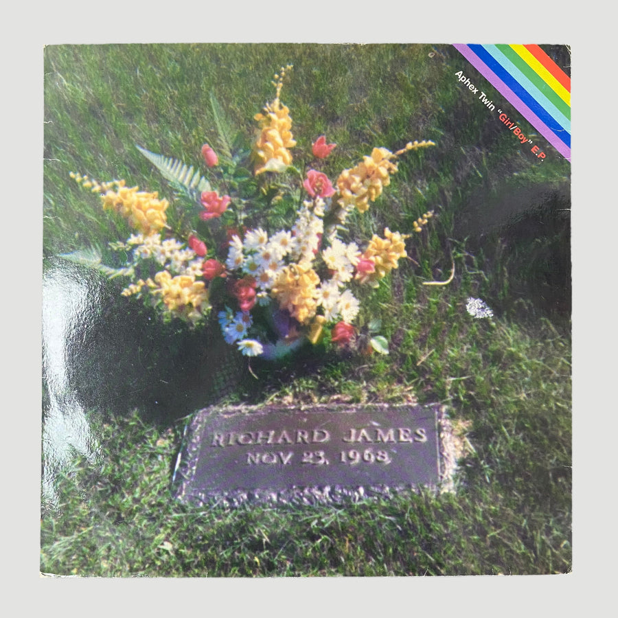 1996 Aphex Twin 'Girl/Boy' UK Vinyl EP