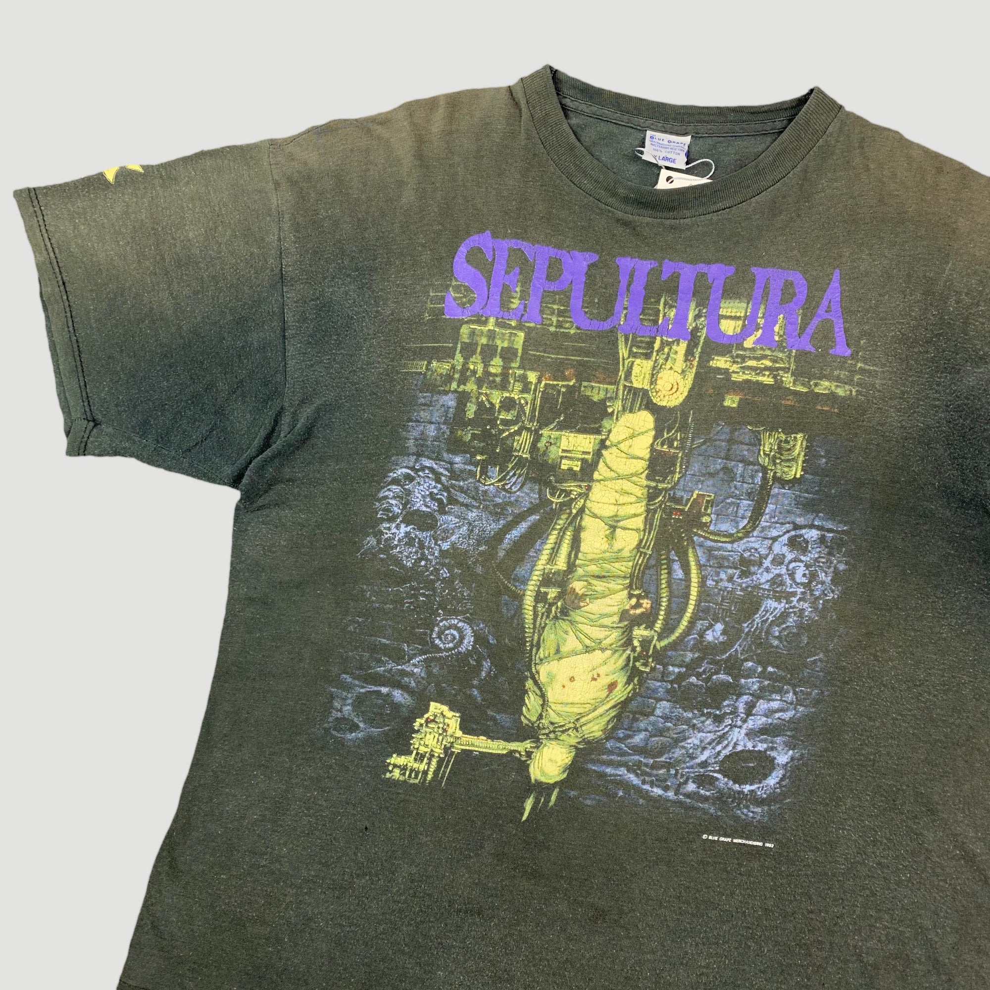 1993 Sepultura 'Chaos A.D. Tour' T-Shirt