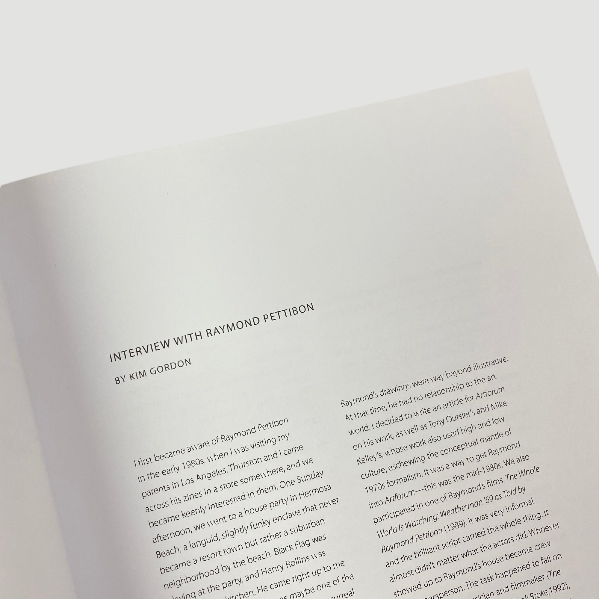 2014 Raymond Pettibon: To Wit