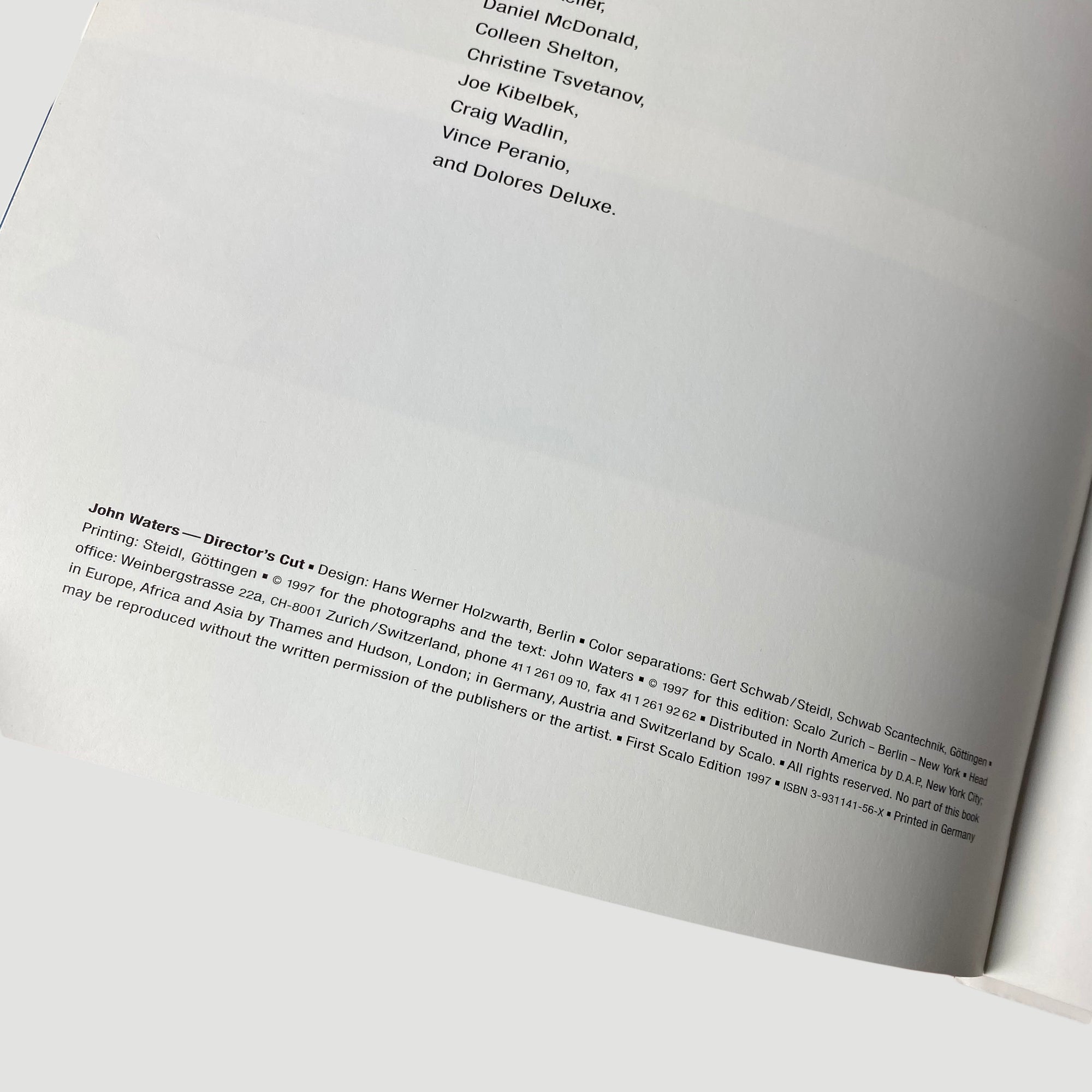 1997 John Waters 'Director's Cut'