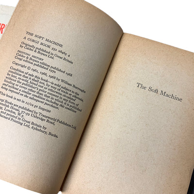 1970 William Burroughs ‘The Soft Machine’