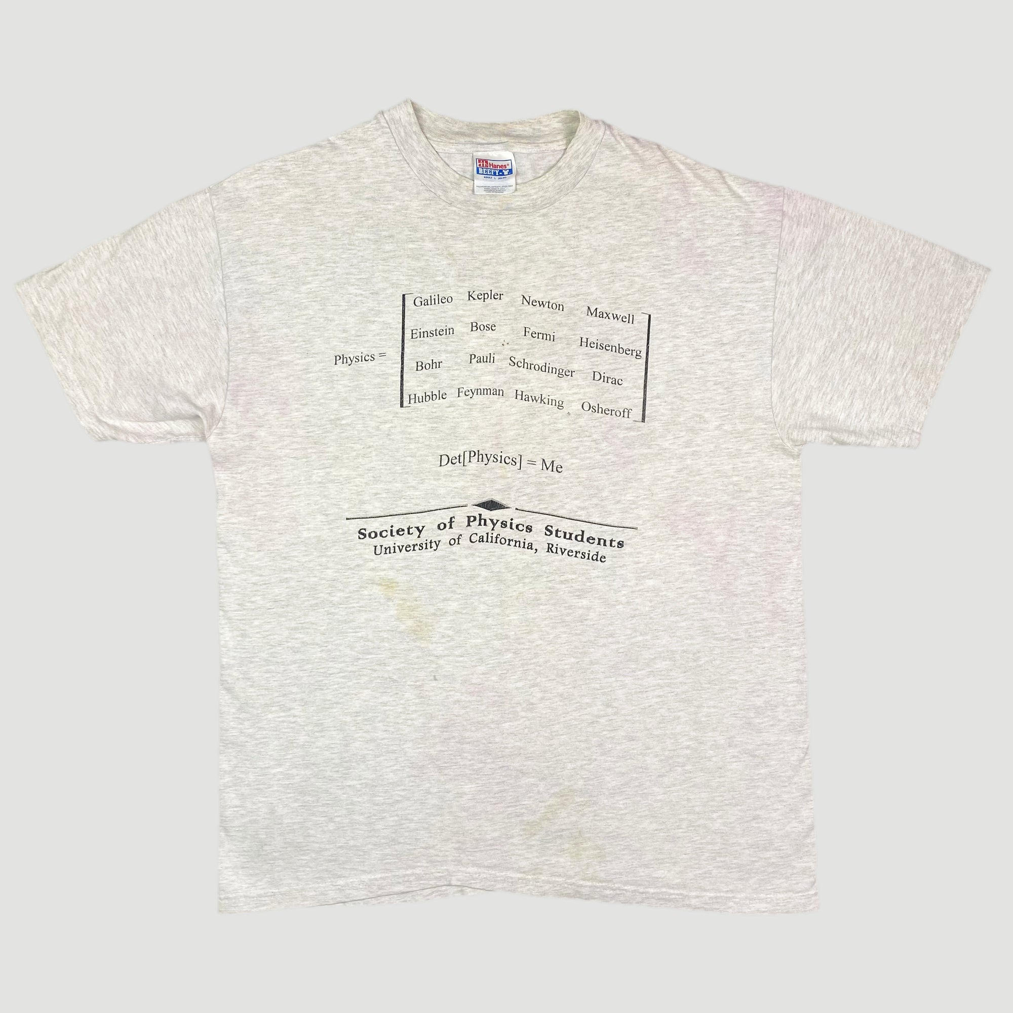 Early 90's Society of Physics T-Shirt
