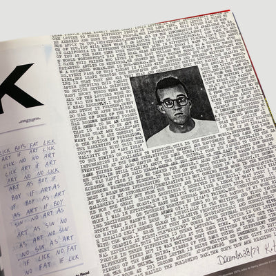 1998 Keith Haring by Elisabeth Sussman