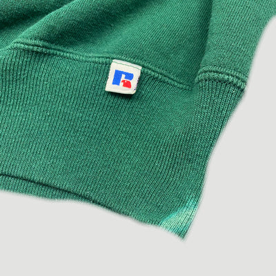 90's Bleached Teal Basic Sweatshirt