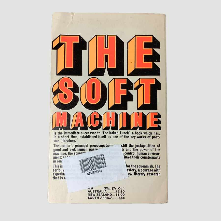 1970 William Burroughs ‘The Soft Machine’