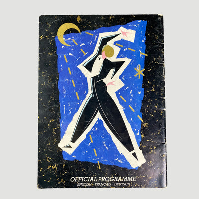 1983 David Bowie 'Serious Moonlight' Tour Programme