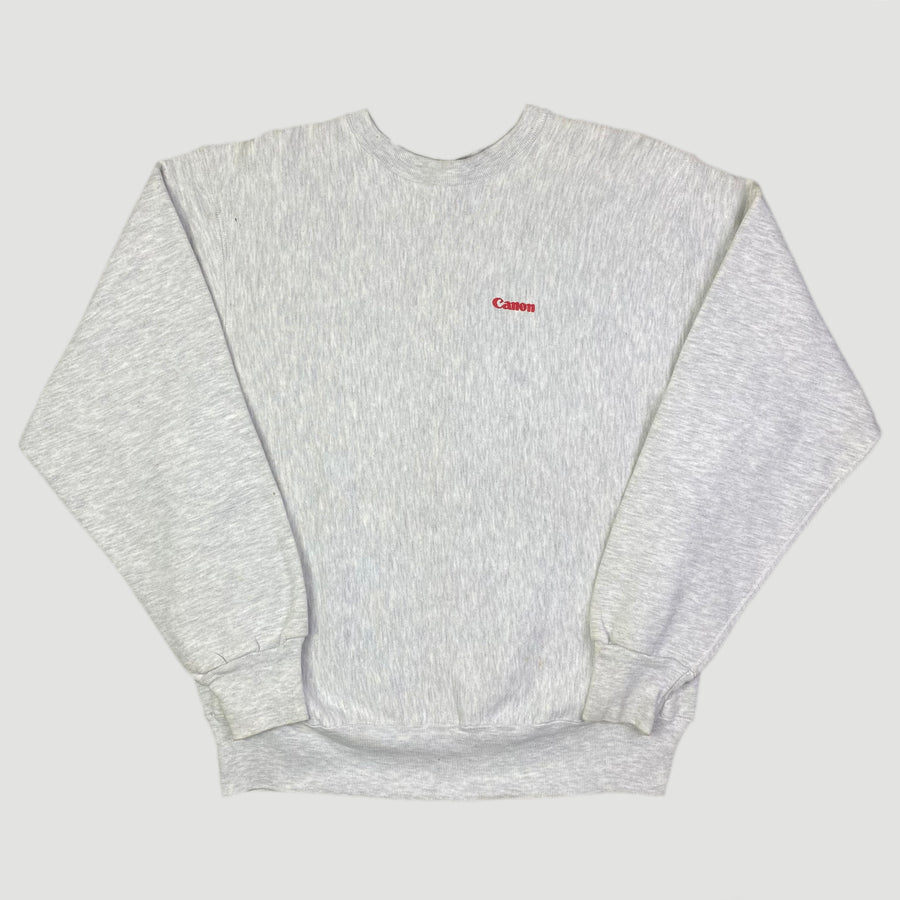 90's Canon Logo Sweatshirt