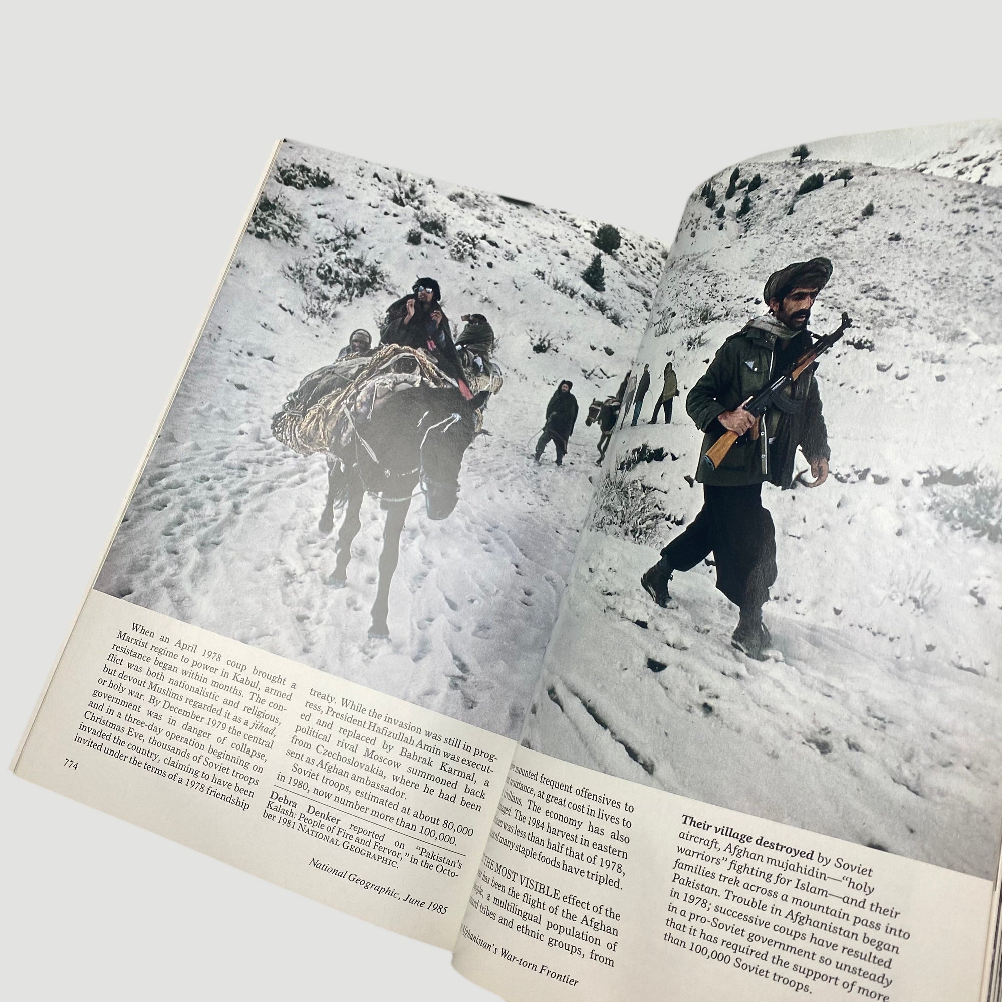 1985 National Geographic Afghanistan Issue