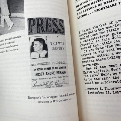 1998 Hunter S. Thompson 'The Proud Highway'