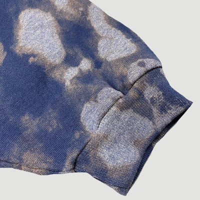 00's Bleached Navy Basic Oversized Sweatshirt