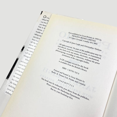 1995 Janet Leigh 'Psycho: Behind the Scenes of the Classic Thriller'