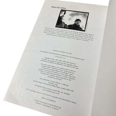 2003 Joe Sacco 'Palestine'