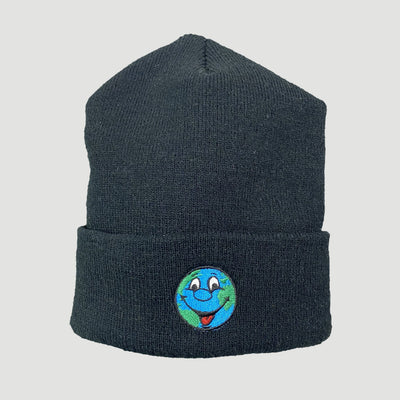 Late 90's World Industries Earth Beanie