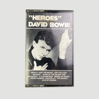1984 David Bowie 'Heroes' Cassette